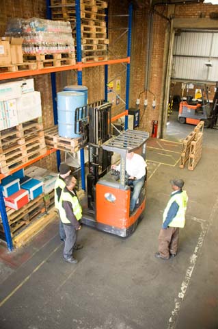 Wallace Reach Forklift Training